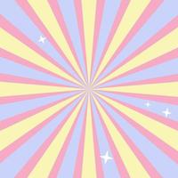 retro background with rays vector