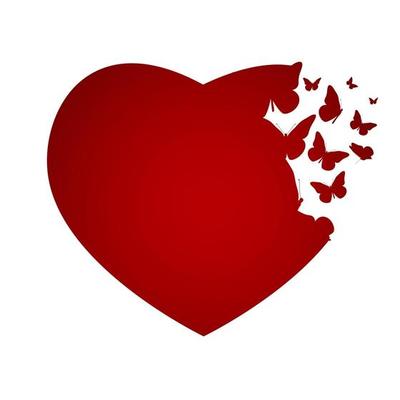Butterfly Heart Vector Art Icons And Graphics For Free Download Butterfly Heart Vector Art Icons And Graphics For Free Download