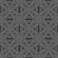 tela patrón floral étnico abstracto vector