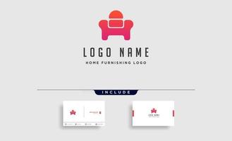 silla logo diseño vector icono ilustración icono elemento aislado