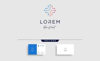 cross medical logo design vector illustration