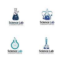 Science Lab logo vector