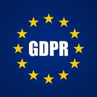 GDPR  General Data Protection Regulation Background vector