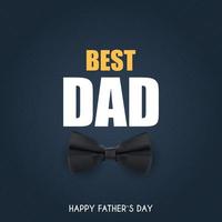 feliz dia del padre fondo mejor papá vector