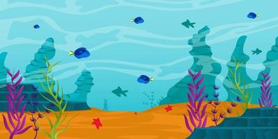 Sea Life Background vector