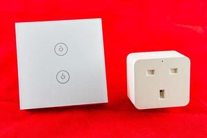 Smart WiFi switch with support for control via mobile  phone application photo