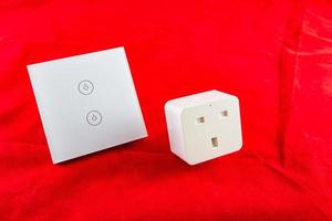 Smart WiFi switch with support for control via mobile  phone application photo