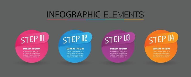 modern text box template banner Infographics