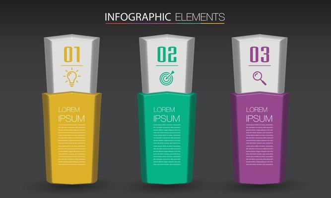 modern text box template banner Infographics