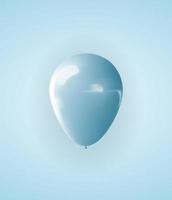 Realistic 3d balloon for party holiday background vector