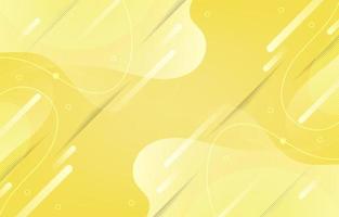 Abstract Wave Yellow Background vector