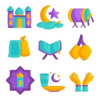 Islamic Icon Collection vector