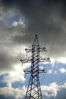 High voltage line photo