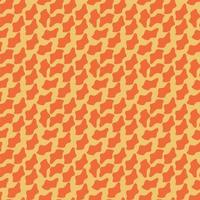 Cute Abstract Spots Seamless Vector Pattern. Simple Irregular Geometric Design. Funny Infantile Style Design.