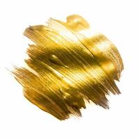 Gold Paint Glittering Textured Art Illustration vector