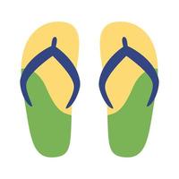 flip flops flat style icon