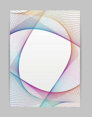 Design elements Polygonal lines background