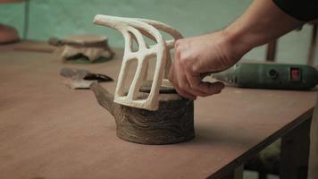 ceramic workshop making pottery