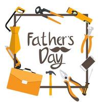 Fathers Day Background Best Dad vector