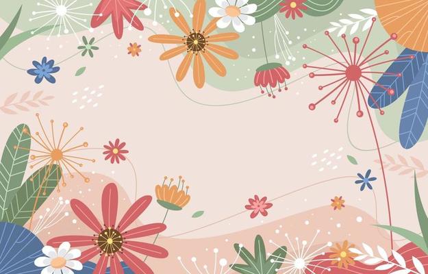 Beautiful Spring Floral Background