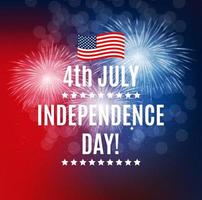 Independence Day in USA Background. Can Be Used as Banner or Poster vector