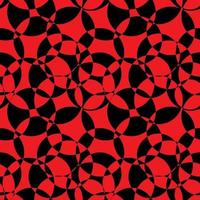 Black and Red Abstract Background Seamless Pattern vector