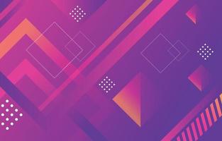 Gradient Lavender Geometric Background vector