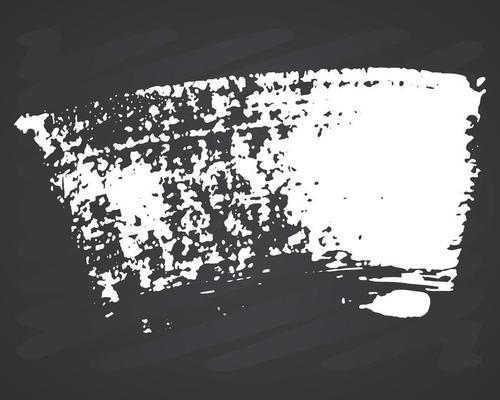 Brush strokes Set hand drawn grunge texture vector illustration isolated on white background