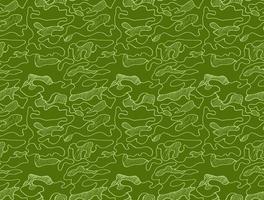 Hand drawn abstract camouflage khaki seamless pattern, vector illustration