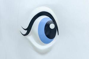 eye cartoon background photo