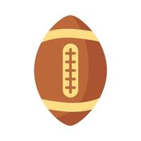 american football balloons flat style icon vector