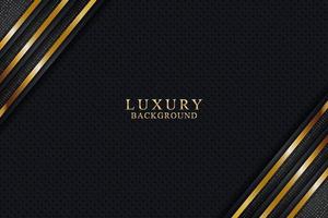 Elegant luxury background concept with black and gold texture vector