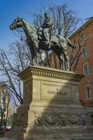 Monument to Giuseppe Garibaldi in Bologna Italy photo