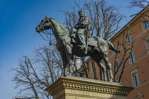 Monument to Giuseppe Garibaldi in Bologna Italy photo