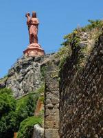 Notre-Dame de France Statue, Puy-en-Velay, Haute-Loire, France