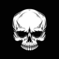 Skull without Chin Vector Artwork