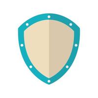 Isolated shield design vector