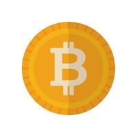 Isolated Bitcoin vector design