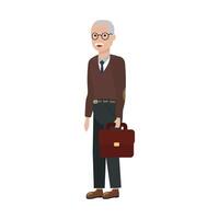 Grandfather cartoon vector design
