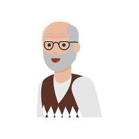 Grandfather cartoon vector design