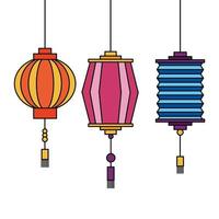 China lantern vector design