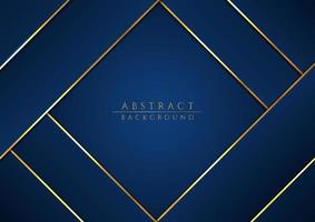Luxury modern abstract background overlap cutting shape gold metallic glitter color vector
