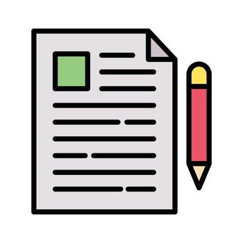 icono de vector de artículo