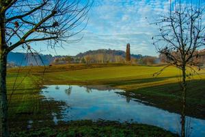 fields outside Vicenza three photo