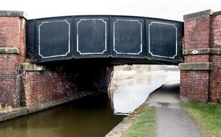 Black Bridge with Red Brick photo