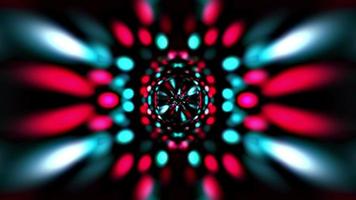 Visual colorful bokeh VJ stage light hypnotic loop video