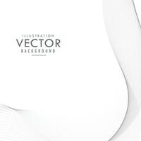 Abstract vector background with waved lines