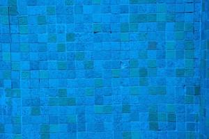 Small blue tiles photo