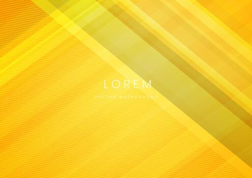 Fondo de capa de superposición diagonal geométrica amarilla abstracta vector