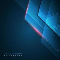 Abstract technology geometric overlapping hi speed line movement design background with copy space for text vector